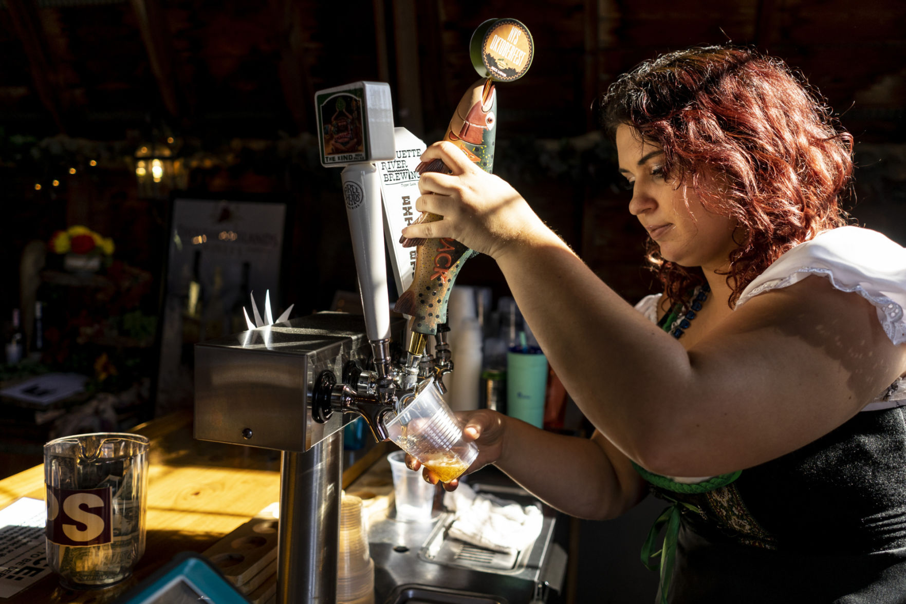 Drink, music flow at Oktoberfest
